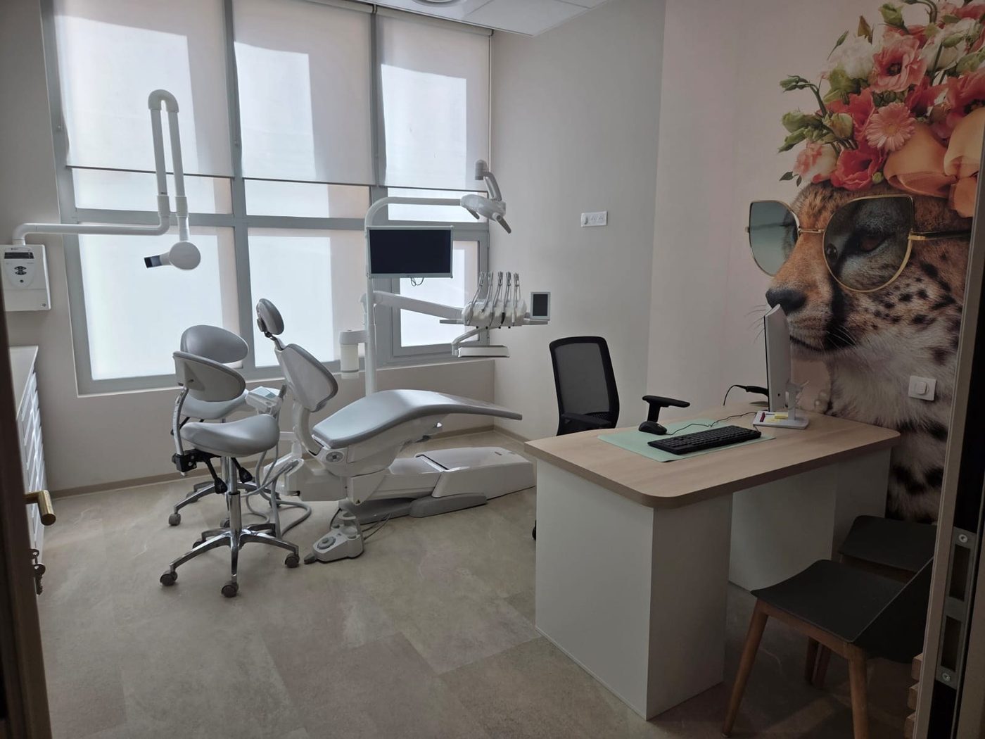 Salle de soins « guépard » — Cabinet Dentaire du Pays d'Aubagne, Roquevaire